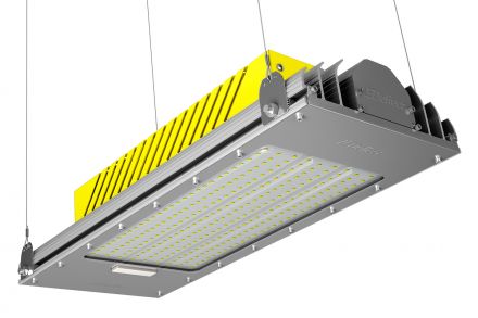 Светильник LED взрывозащищенный КЕДР Ex (ССП) 150Вт 18150Лм 5,0К IP67 прозрачный рассеиватель, КСС Д (LE-ССП-22-160-0516EX-67Х)