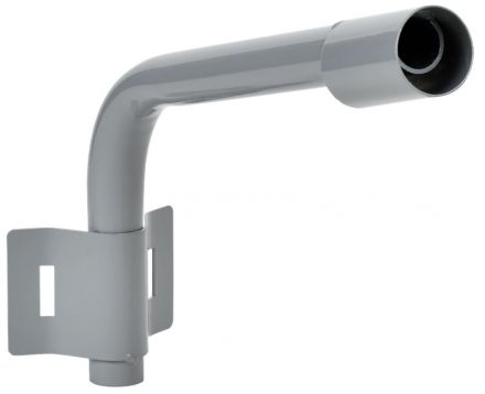 LIGHTING Кронштейн КР-1 D=48мм L=350мм под монтажную ленту 1 хомут серый IEK