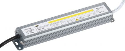 Драйвер светодиодный LED 30w 12v IP67 блок-шнур
