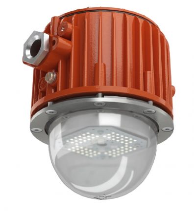 Светильник LED ЖЕЛУДЬ 2.0 Ех 30Вт 2900Лм 4,0К прозрачный рассеиватель IP67 с кабельным вводом сверху на трубу 3/4