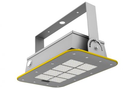 Светильник LED KEDR 2.0 Ex (СБУ) с БАП 100Вт 16000Лм КСС Д 5,0К IP67 с подогревом